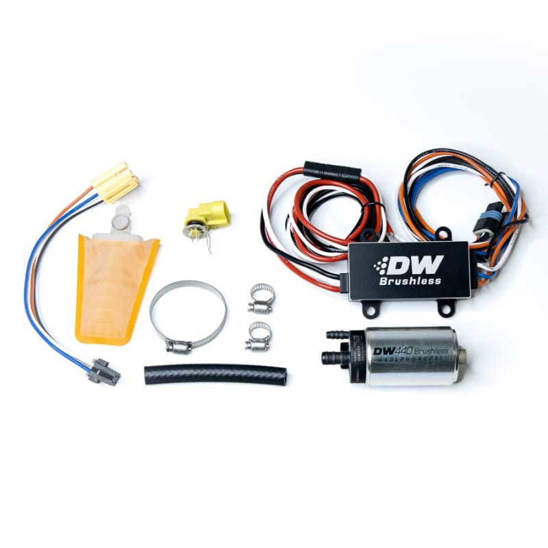 DeatschWerks — DeatschWerks DW440 440lph Brushless Fuel Pump Single/Dual Controller w/ Install Kit 93-07 Subaru WRX
Fuel Pumps