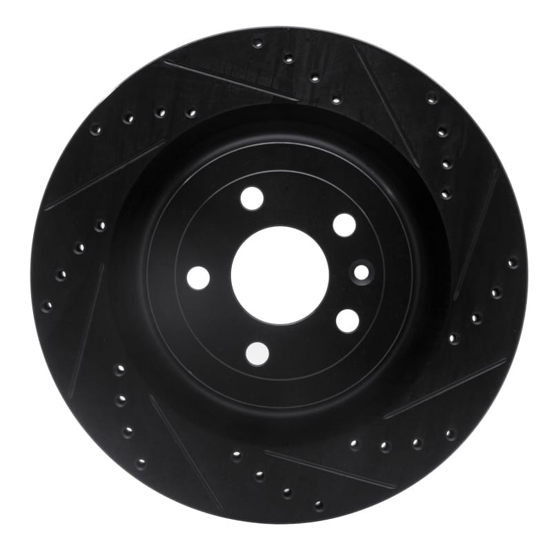 R1 Concepts — R1 13-19 Ford Flex Front Right Drilled & Slotted Black Brake Rotor
R1 Brake Rotor Drill