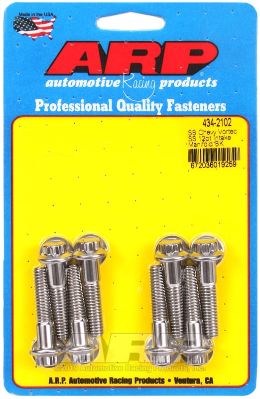ARP — ARP SB Chevy Vortec SS 12pt Intake Manifold Bolt Kit