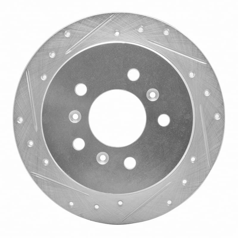 R1 Concepts — R1 06-10 Buick ALLURE Rear Left Drilled & Slotted Silver Brake Rotor
R1 Brake Rotor Drill