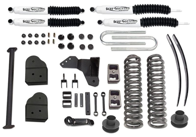 Tuff Country — Tuff Country 08-16 Ford F-250 Super Duty 4x4 6in Lift Kit (SX8000 Shocks)
Complete Kit (w/SX80
