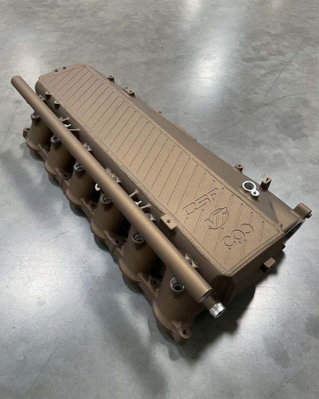 CSF — CSF Toyota A90/A91 Supra/ BMW G-Series B58 Charge-Air Cooler Manifold - Techna Bronze
