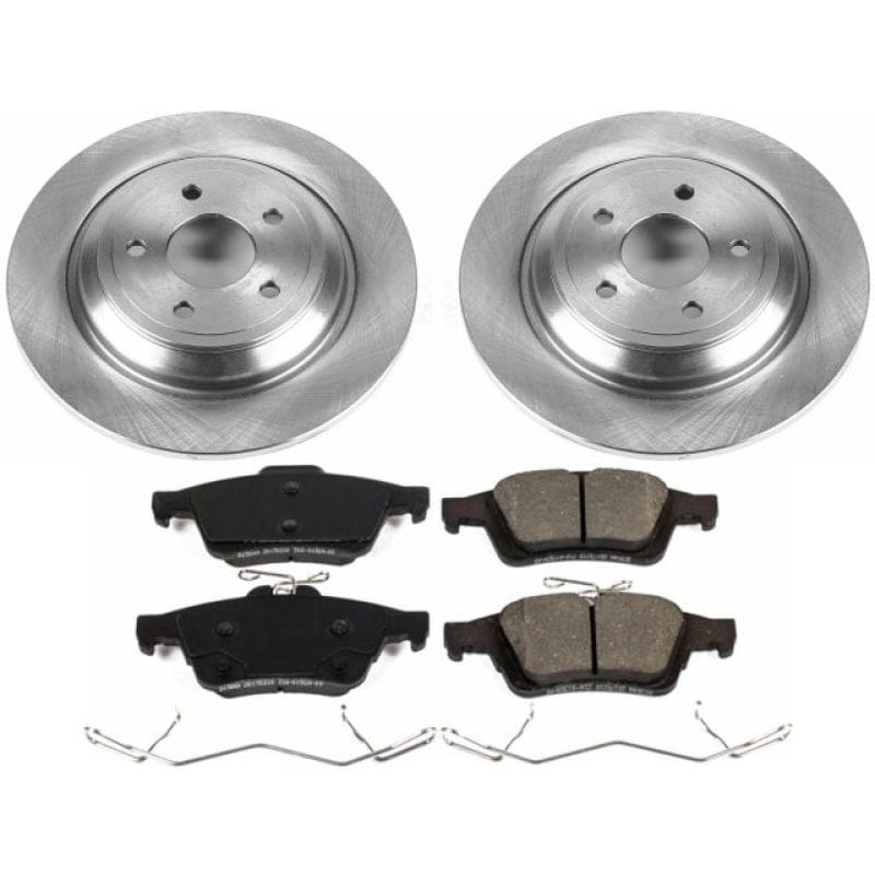 PowerStop — Power Stop 16-18 Ford Focus Rear Autospecialty Brake Kit