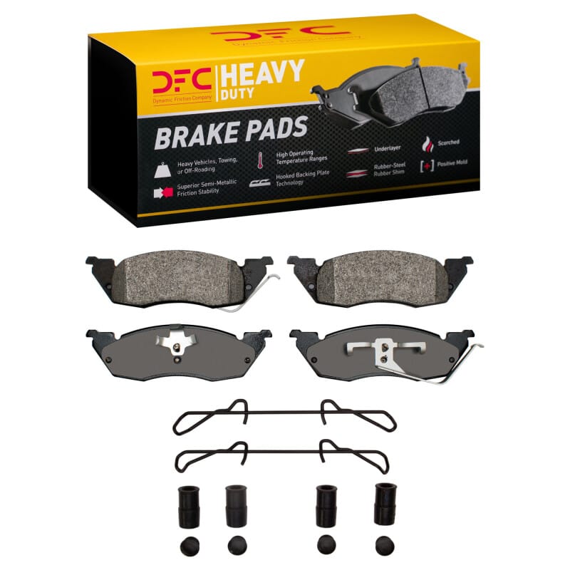 DFC — DFC 91-98 Dodge Dakota RWD Front Heavy Duty Pads and Hardware Kit
DFC Brake Pad Set