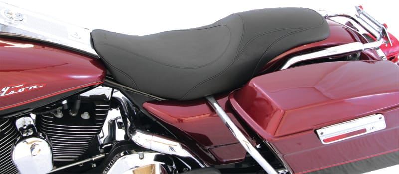 Mustang Motorcycle — Mustang 97-07 Harley Rd King, 06-07 Street Glide, 00-05 Eagle Std Touring Solo Seat-Black