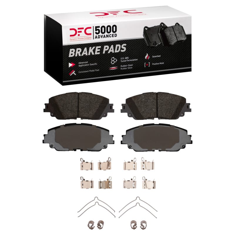 DFC — DFC 18-25 Lexus ES300H Front 5000 Advanced Ceramic Brake Pads and Hardware Kit
DFC Brake Pad Set