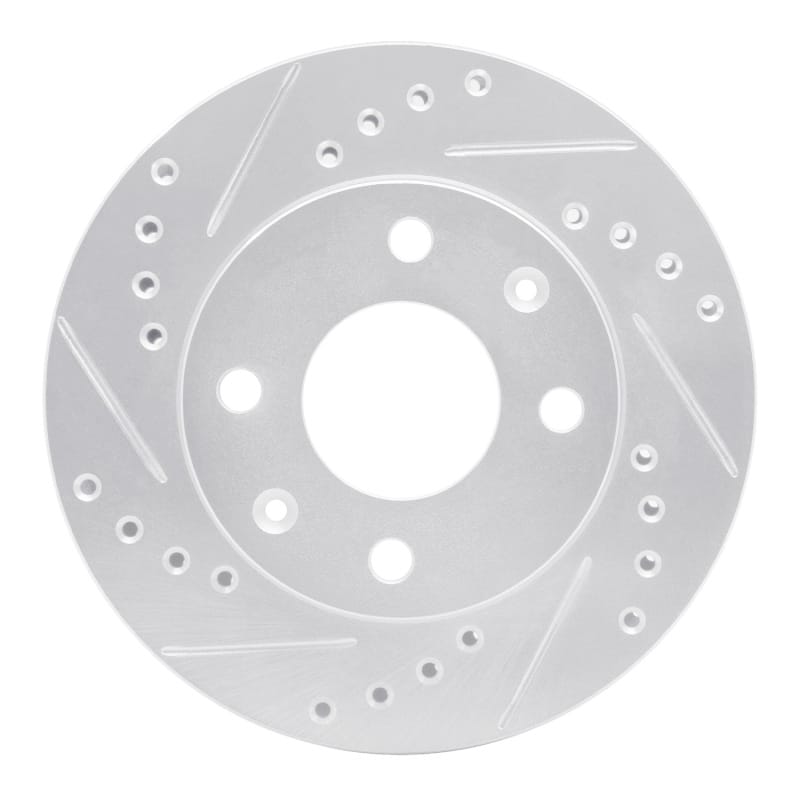R1 Concepts — R1 83-87 Honda Prelude Front Left Drilled & Slotted Silver Brake Rotor
R1 Brake Rotor Drill