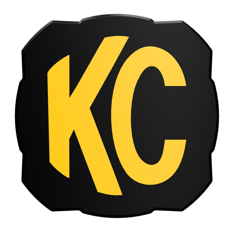 KC HiLiTES — KC HiLiTES FLEX ERA 4 Light Shield Hard Cover (ea) - Black