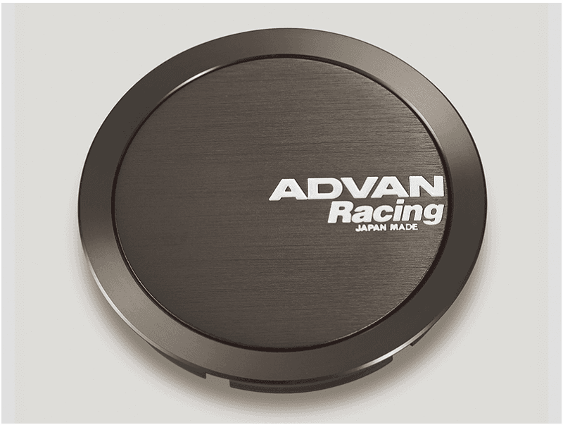Advan — Advan 73mm Racing Center Cap Full Flat Dark Bronze