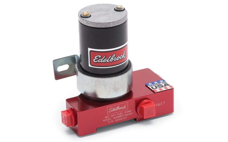 Edelbrock — Edelbrock Fuel Pump Electric Quiet-Flo Carbureted 160GPH 1/2In In 1/2In Out 160 GPH Red
PUMPS