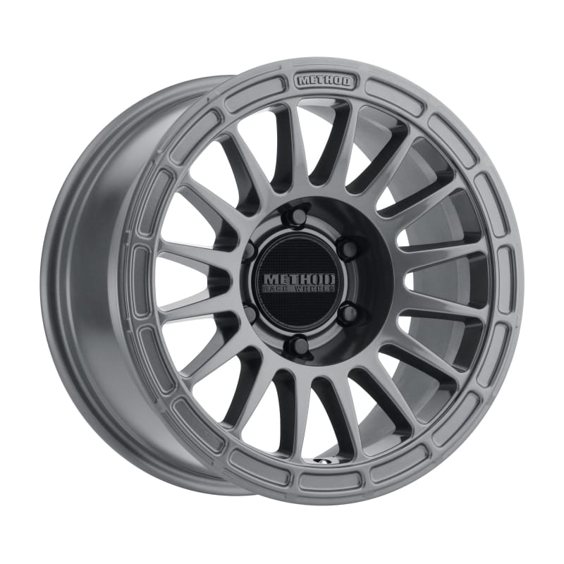 Method Wheels — Method MR314 17x7.5 +25mm Offset 6x5.5 106.25mm CB Gloss Titanium Wheel