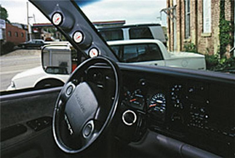 AutoMeter — GAUGE MOUNT, A-PILLAR, FULL, TRIPLE, 2 1/16", DODGE RAM 94-97