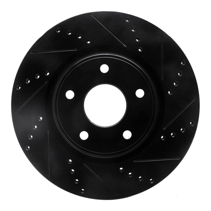 R1 Concepts — R1 12-25 Chrysler Voyager Front Right Drilled & Slotted Black Brake Rotor
R1 Brake Rotor Drill