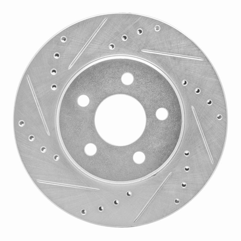R1 Concepts — R1 86-90 Chrysler Town & Country Front Left Drilled & Slotted Silver Brake Rotor
R1 Brake Rotor Drill