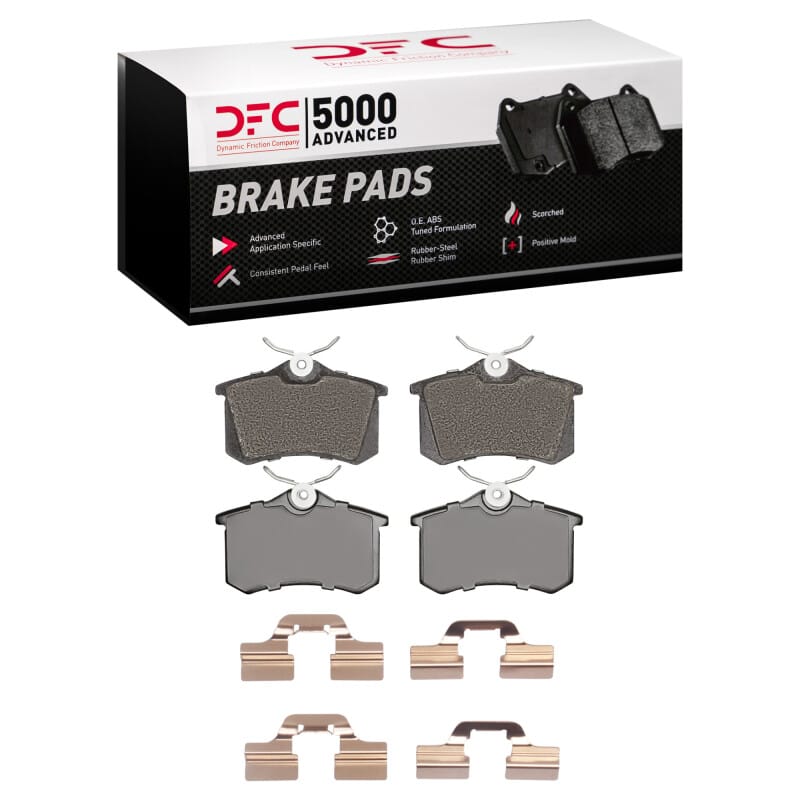 DFC — DFC 99-15 Audi TT Rear 5000 Advanced Ceramic Brake Pads and Hardware Kit
DFC Brake Pad Set