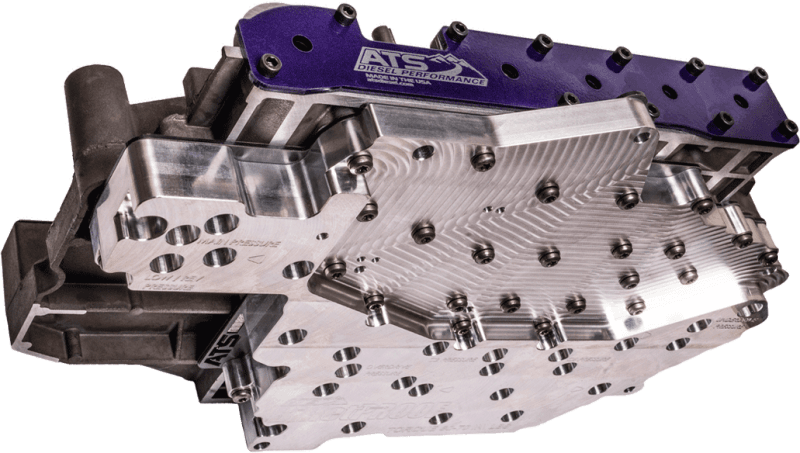 ATS Diesel — ATS Diesel 17-19 Dodge 68RFE Billet Channel Plate Valve Body Assembly (Blue Connector Solenoid Pack)
ats3039102464