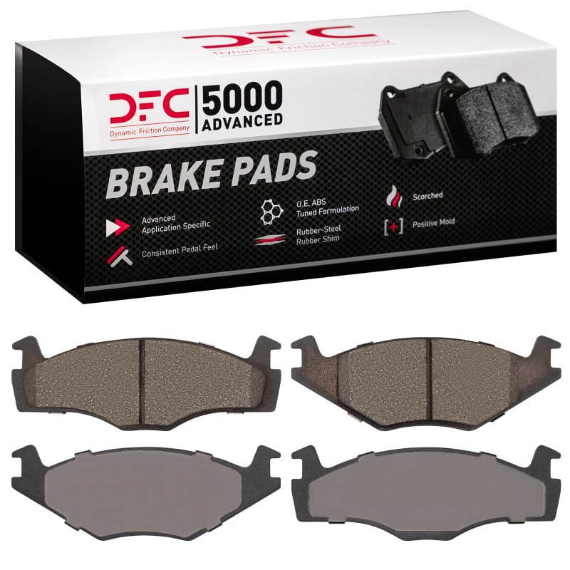 DFC — DFC 84-05 Volkswagen Derby (Mexico) Front 5000 Advanced Low Metallic Brake Pads
DFC Brake Pad Set