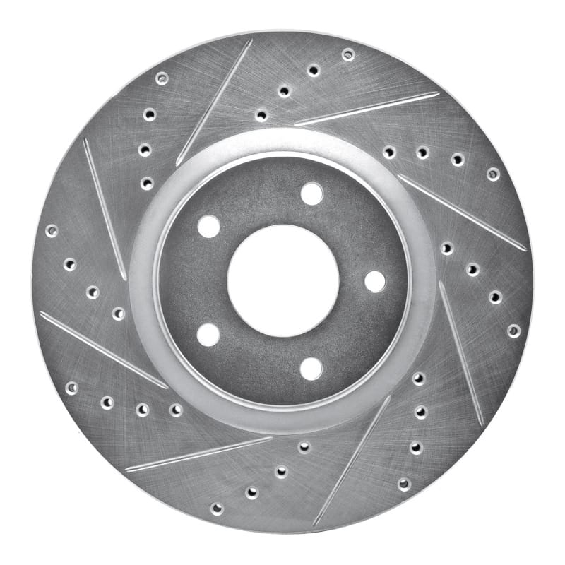 R1 Concepts — R1 07-17 Nissan Juke Front Left Drilled & Slotted Silver Brake Rotor
R1 Brake Rotor Drill