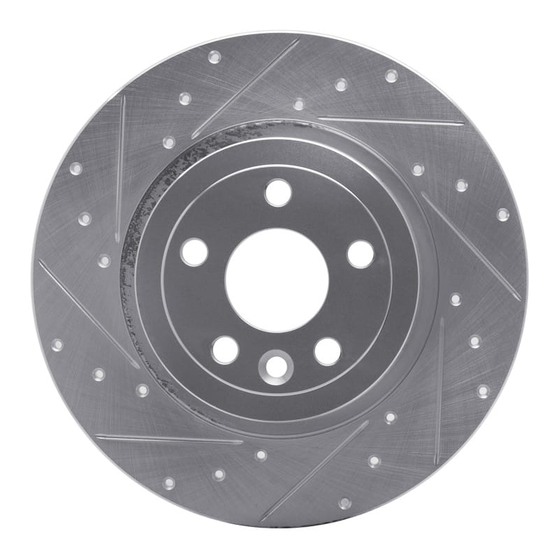 R1 Concepts — R1 16-19 Land Rover Range Rover Evoque Rear Left Drilled & Slotted Silver Brake Rotor
R1 Brake Rotor Drill