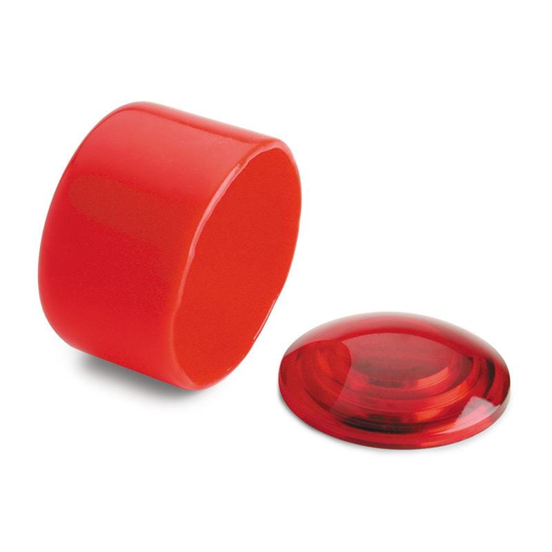 AutoMeter — LENS & NIGHT COVER, RED, FOR PRO-LITE AND SHIFT-LITE