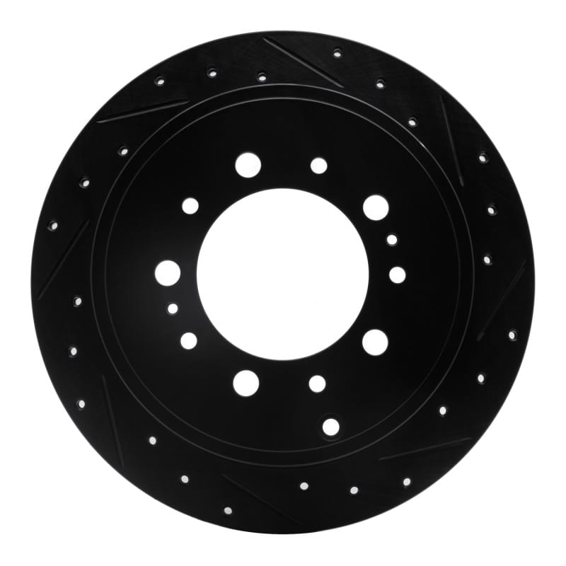R1 Concepts — R1 07-22 Lexus LX570 Rear Right Drilled & Slotted Black Brake Rotor
R1 Brake Rotor Drill