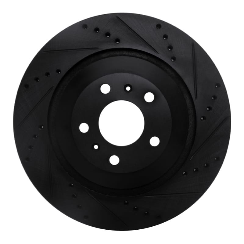 R1 Concepts — R1 04-18 Audi A8 Rear Right Drilled & Slotted Black Brake Rotor
R1 Brake Rotor Drill