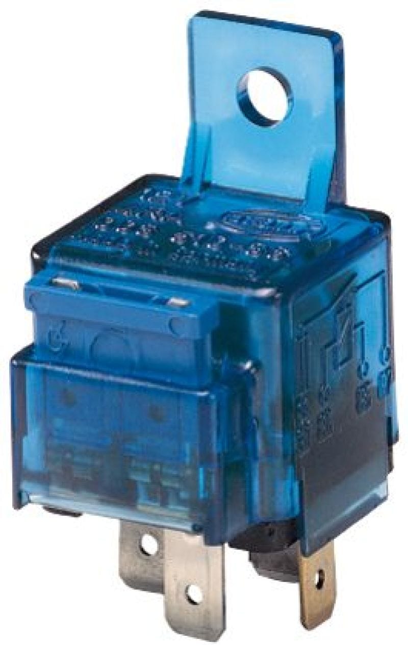 Hella — Hella Relay 12V 15A SPST 15A Fuse Bkt