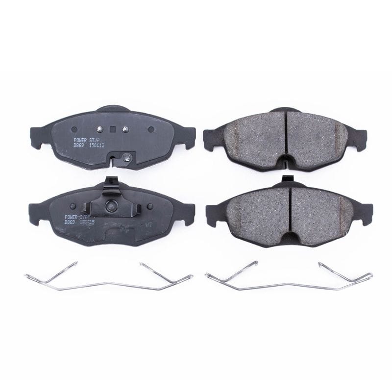 PowerStop — Power Stop 01-06 Chrysler Sebring Front Z17 Evolution Ceramic Brake Pads w/Hardware
Z17 Brake Pads