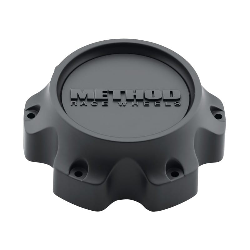 Method Wheels — Method Cap T079 - 110mm - Black - Tall - 1 Piece - Screw On