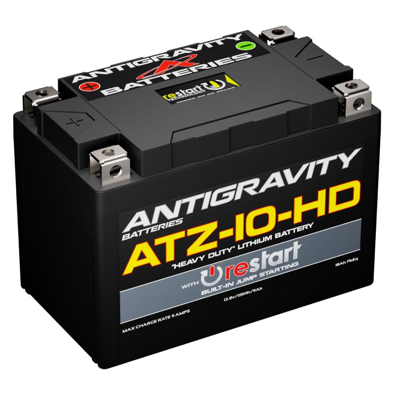 Antigravity Batteries — Antigravity YTZ10 High Power Lithium Battery w/Re-Start
antAG-ATZ10-HD-RS