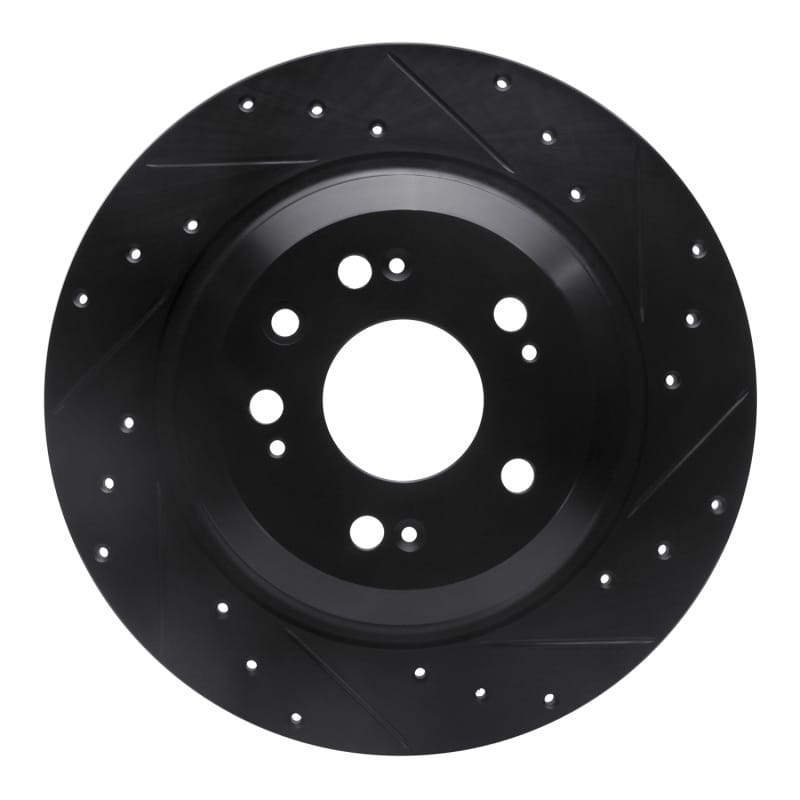 R1 Concepts — R1 09-14 Acura TL Rear Right Drilled & Slotted Black Brake Rotor
R1 Brake Rotor Drill