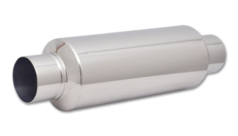 Vibrant — Vibrant SS Resonator (Standard Design) 3in inlet/outlet x 18in long w/ 5in OD resonator body
3"IDResonator18"Long
3"IDx18"LSSResonator
Exhaust Resonator