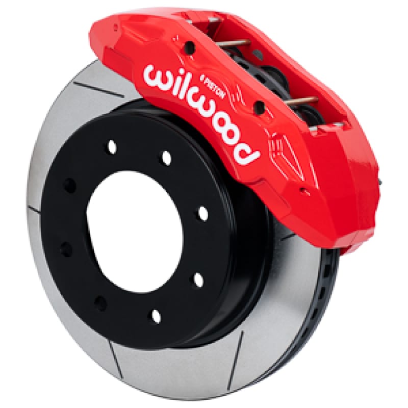 Wilwood — Wilwood TX6-DM Front Kit 15.00in Red 2020+ GM 2500/3500