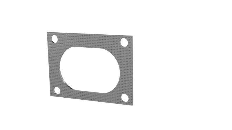 QTP — QTP Bolt-On QTEC Low Profile 4 Bolt Gasket