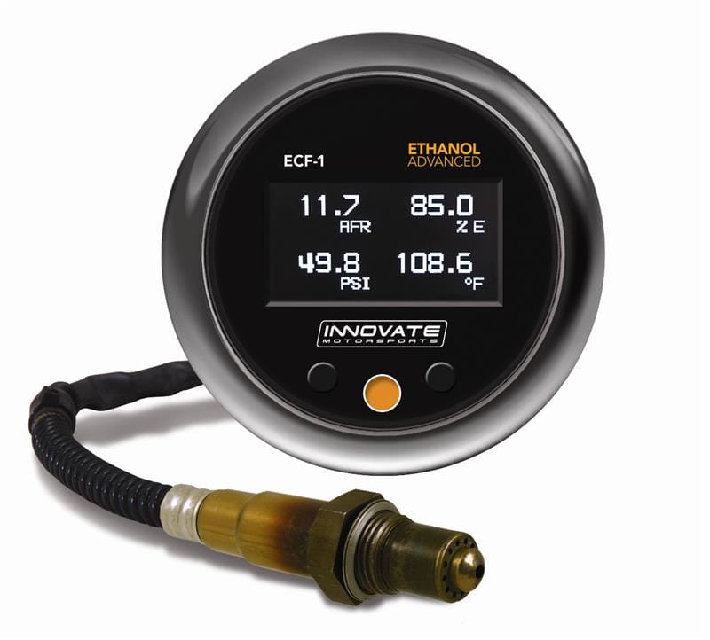 Innovate Motorsports — Innovate ECF-1 (Fuel) Ethanol Advanced Complete Gauge Kit
ECF-1 Ethanol Ga Kit