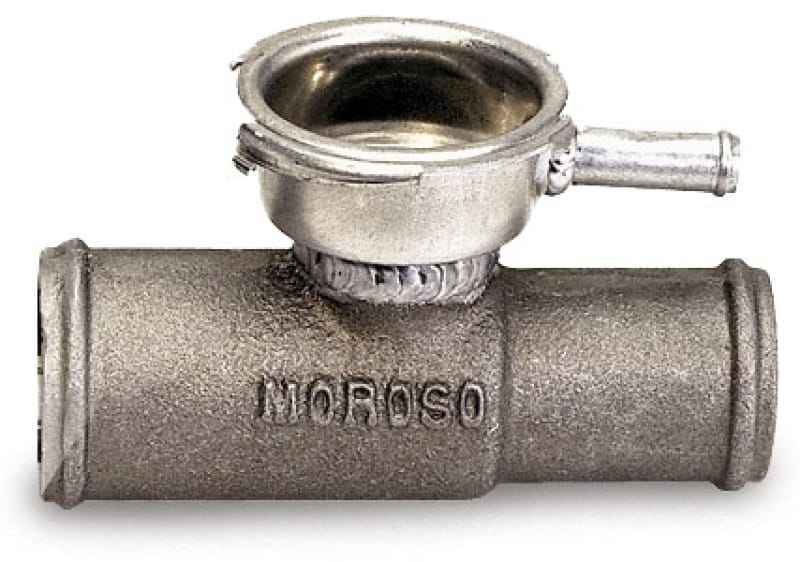Moroso — Moroso Radiator Hose Filler - 1-1/2in Hose to 1-1/4in Hose - Cast Aluminum