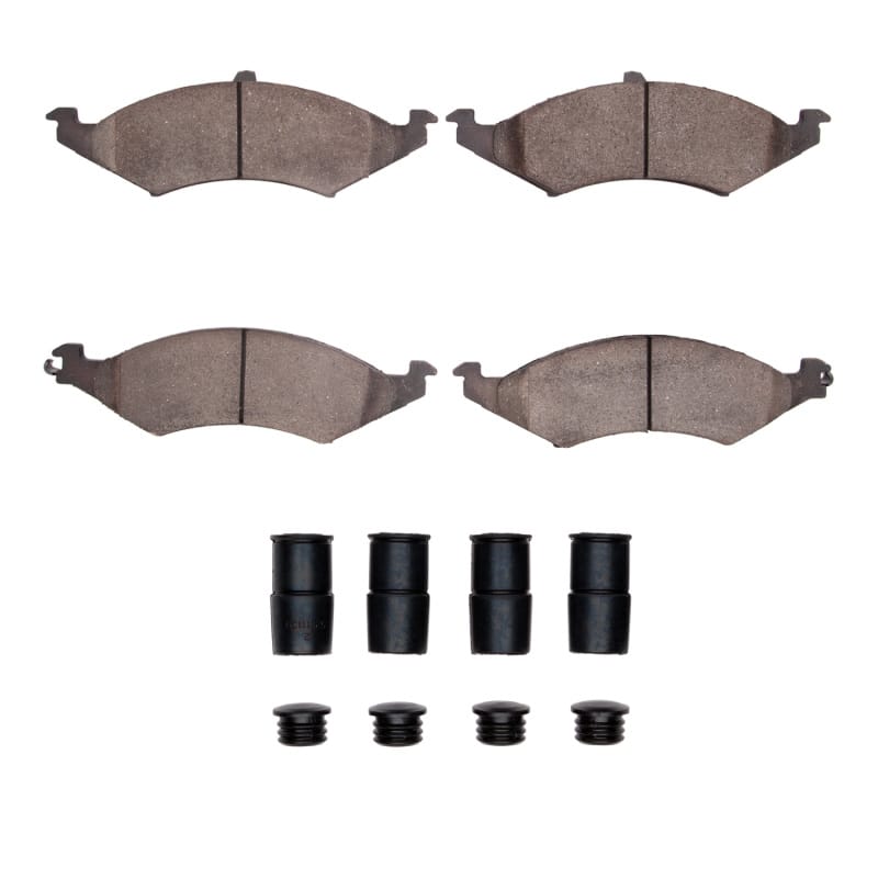 DFC — DFC 86-93 Ford Taurus SHO Front 5000 Advanced Semi Metallic Brake Pads and Hardware Kit
DFC Brake Pad Set