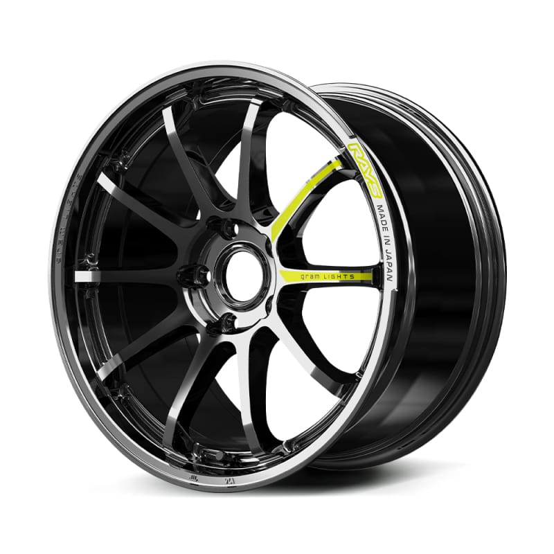 Gram Lights — Gram Lights 57NR Limited Edition 19X9.5 +45 5x120 Rays Black Metal Coat (RB)