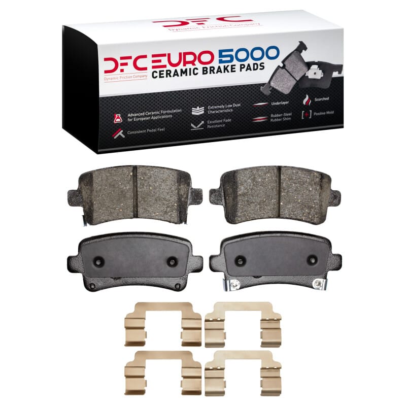 DFC — DFC 10-20 Buick LaCrosse Rear Euro 5000 Ceramic Brake Pads and Hardware Kit
DFC EURO Pads + HW