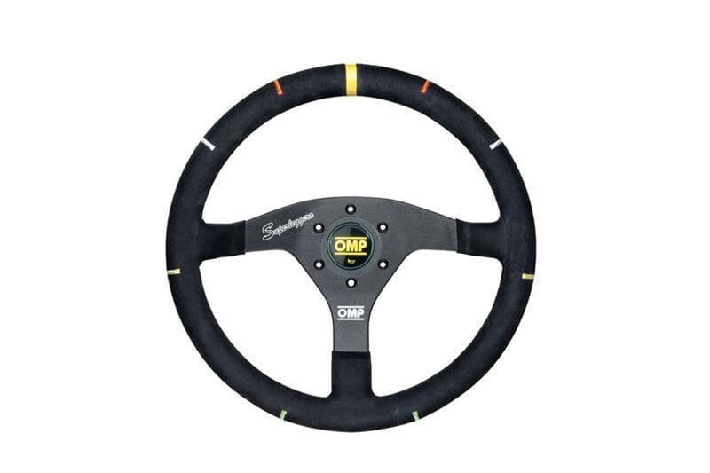 OMP — OMP Recce Series Steering Wheel 350 mm - Black/White