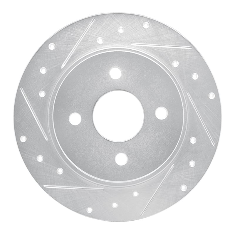 R1 Concepts — R1 18-22 Ford Ecosport Rear Left Drilled & Slotted Silver Brake Rotor
R1 Brake Rotor Drill