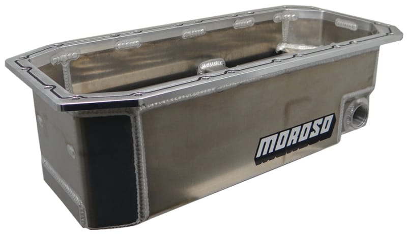 Moroso — Moroso AJPE TFX 96/TFX 2000/TFX 2002 Dragster Wet Sump 7in Aluminum Oil Pan