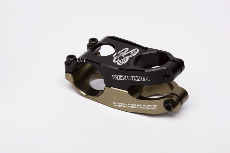 Renthal — Renthal Apex Stem 40 mm. - Aluminum Gold/Black