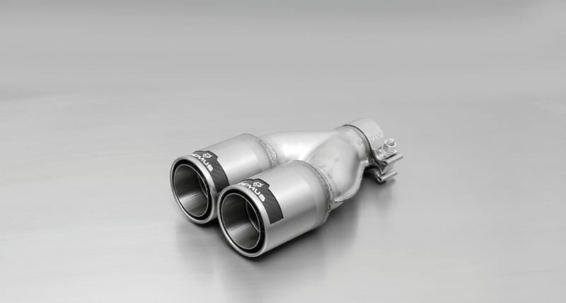 Remus — Remus 2005 Seat Toledo 1.6L 84mm Straight w/Carbon Insert Tail Pipe Set (Pair)