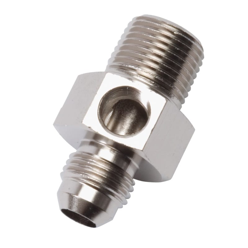 Russell — Russell Performance -6 AN Flare to 1/4in Pipe Pressure Adapter (Endura)
Adapter Fitting