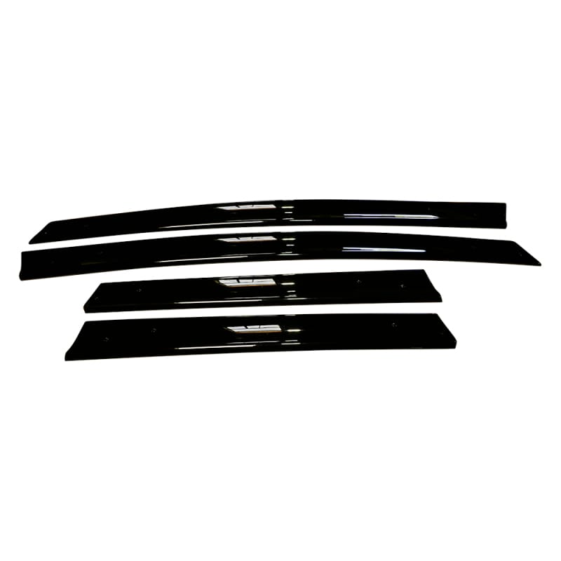 BLOX Racing — BLOX Racing 06-11 Fit / Jazz Door Sun Visors OEM Style Smoked Acrylic 4pcs