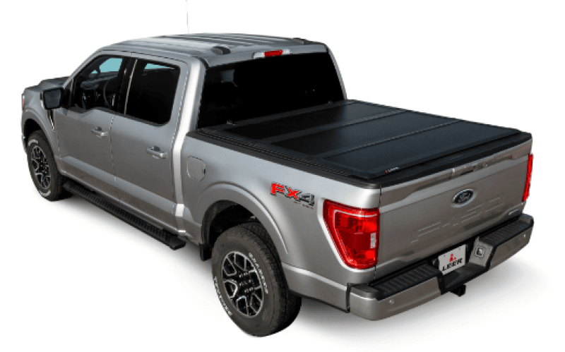LEER Group — LEER 05-15 Toyota Tacoma Double Cab HF350M 5Ft 3In Tonneau Cover - Folding Compact Short Bed