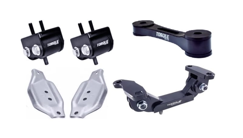 Torque Solution — Torque Solution Engine / Trans / Pitch Mount Kit w/ Mount Plates: Subaru WRX 02-14 / STI 04+