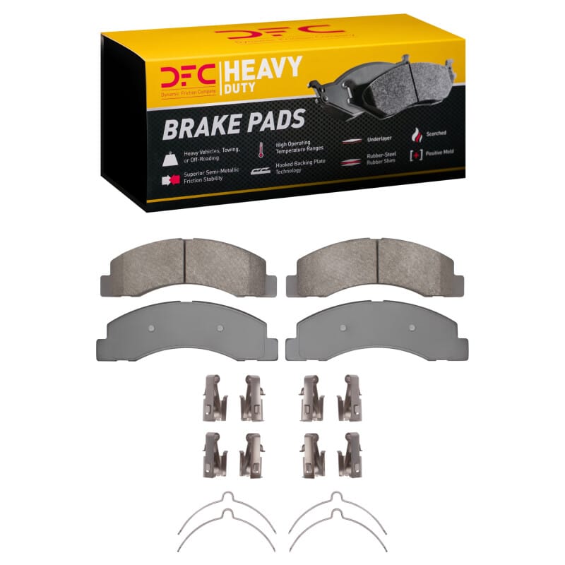 DFC — DFC 99-05 Ford Excursion Front Heavy Duty Pads and Hardware Kit
DFC Brake Pad Set