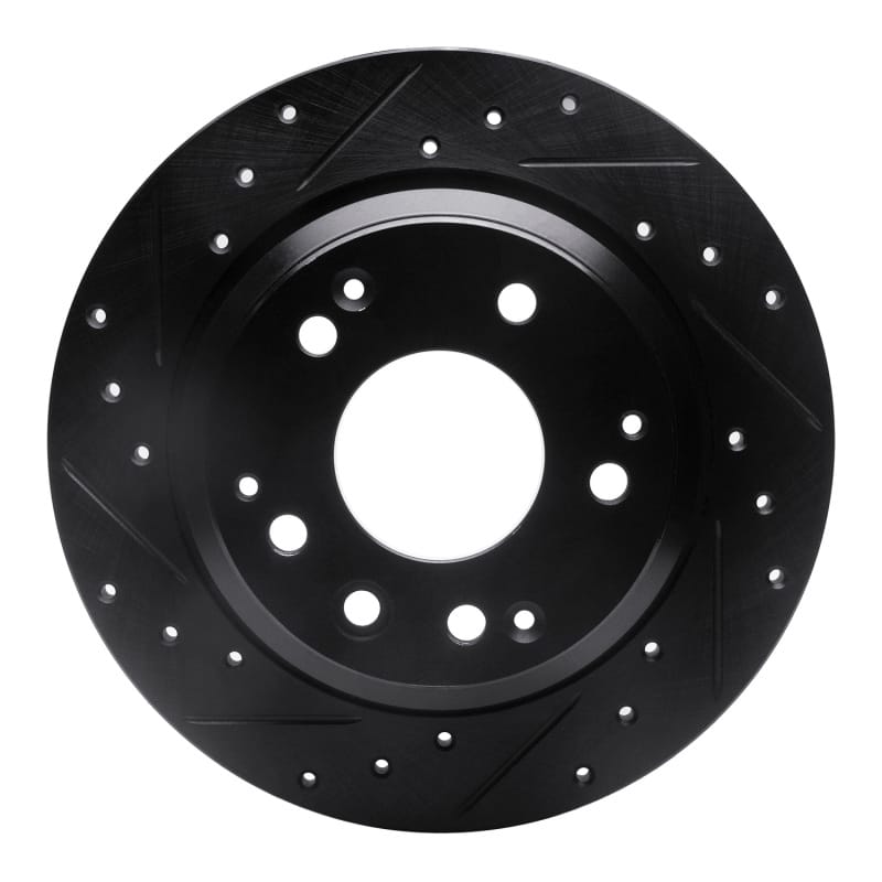 R1 Concepts — R1 99-01 Acura RL Rear Left Drilled & Slotted Black Brake Rotor
R1 Brake Rotor Drill